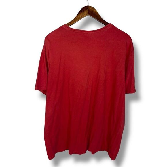 90s Polo Ralph Lauren Ralph Red Cotton S/S T-Shirt Sz XL - Picture 5 of 5